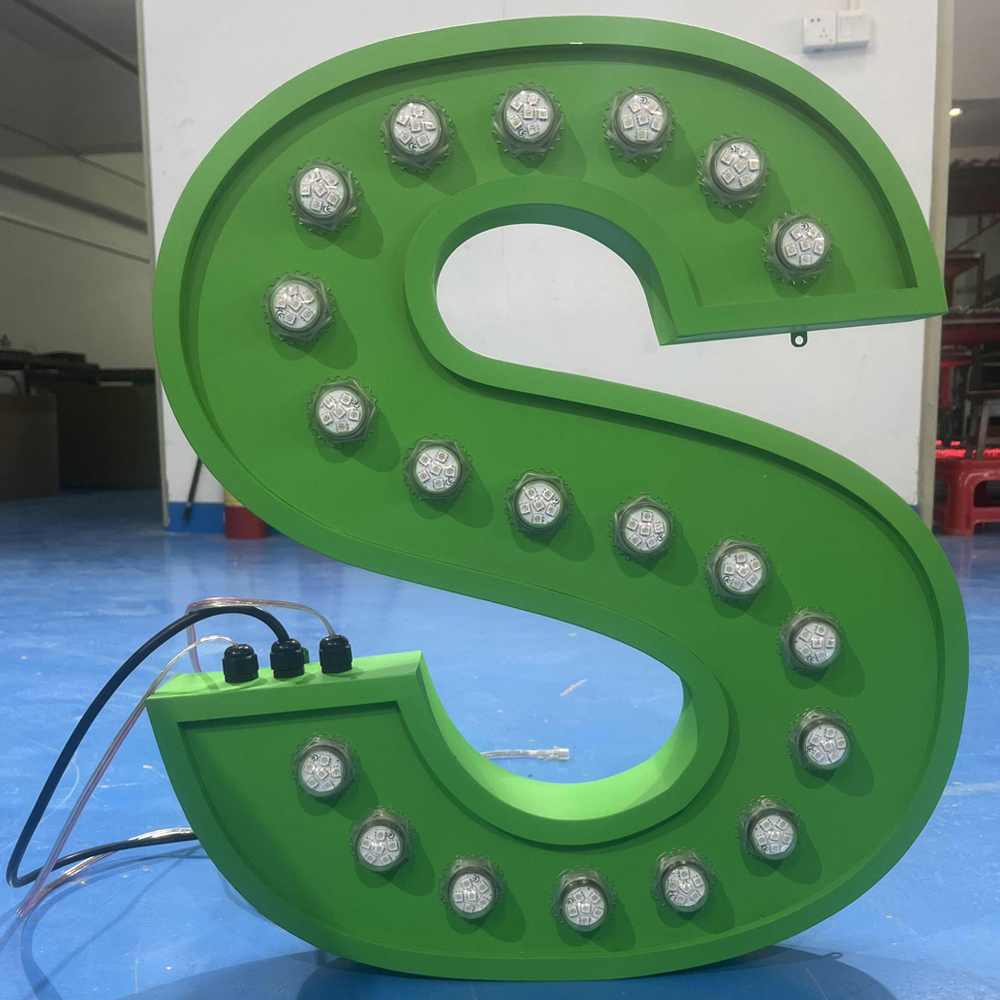 户外广告字定制字母金属LED发光字